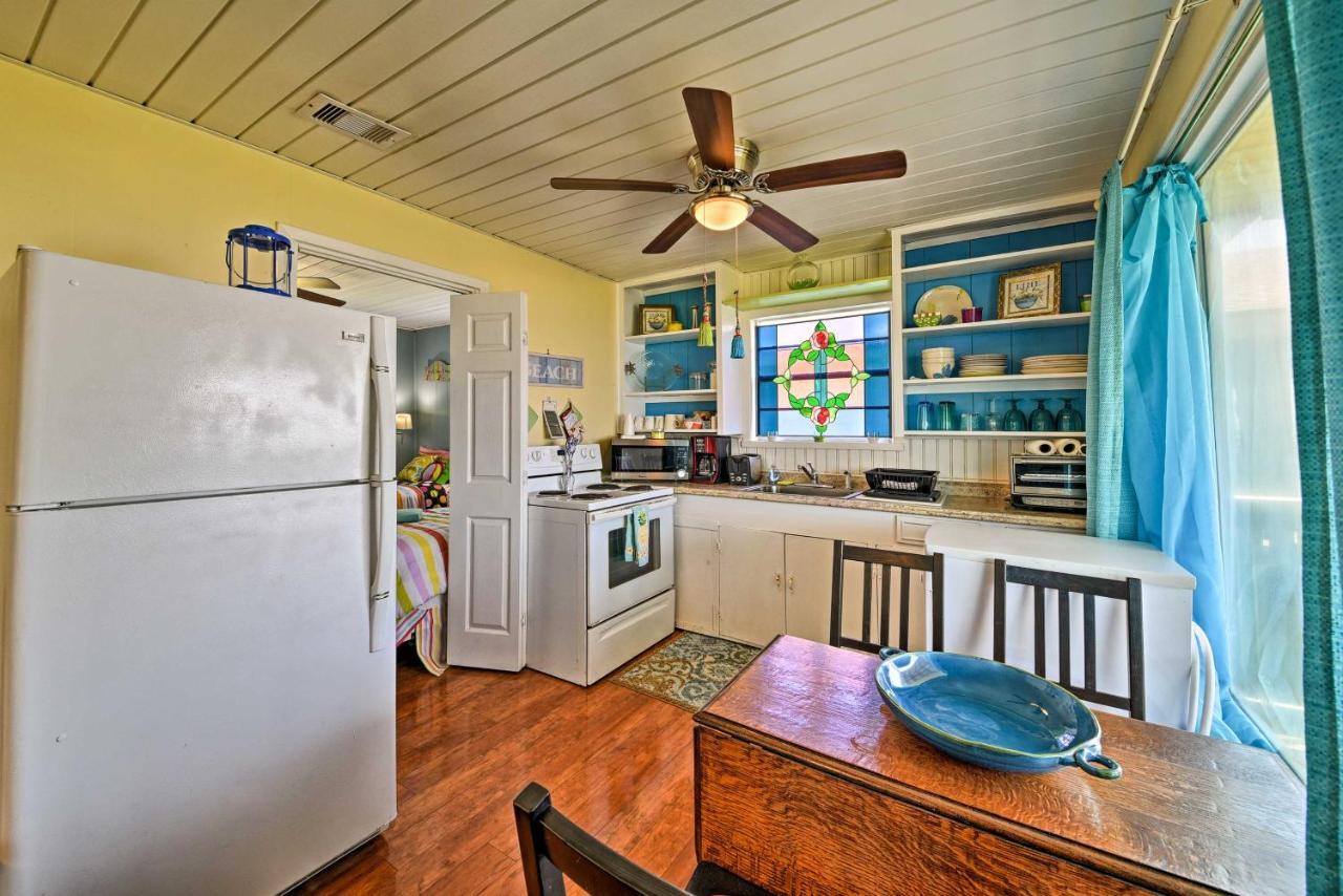 Galveston Beach House With Private Deck And Gulf Views Eksteriør billede