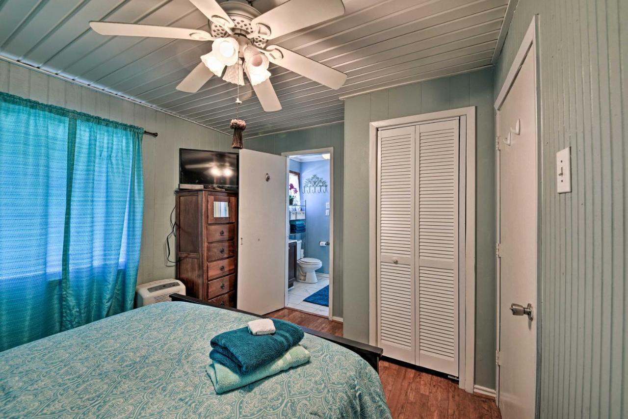 Galveston Beach House With Private Deck And Gulf Views Eksteriør billede