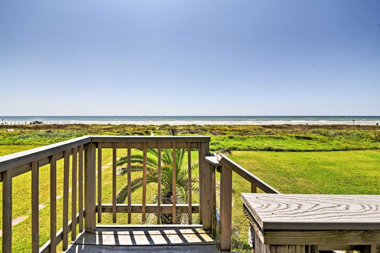 Galveston Beach House With Private Deck And Gulf Views Eksteriør billede